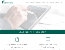 Tablet Screenshot of fwpr.com